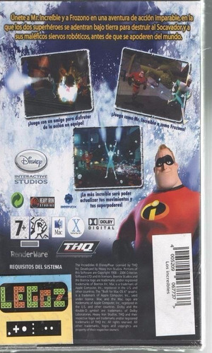Legoz Zqz Los Increibles Amenaza-disco Sellado-pc-ref-756