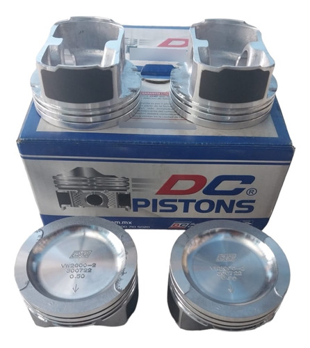 Juego Piston 040 1mm Volkswagen Bora Golf 2.0 Pasador 19mm 