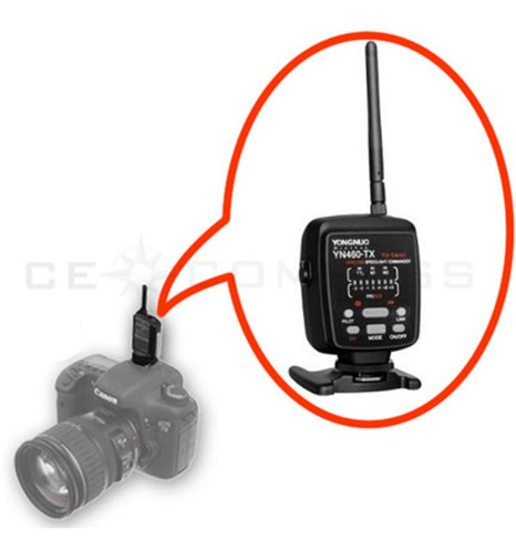 Transmissor Yongnuo Yn460-tx Wireless Speedlight Commander P