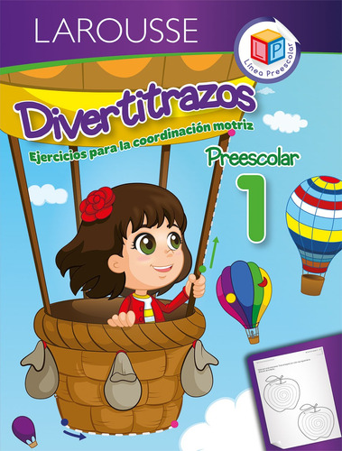 Divertitrazos 1, de Pérez y Pérez, Yanitza. Editorial Larousse, tapa blanda en español, 2018