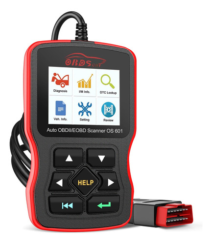 Obdscar Os601 Eobd Obd2 Escaner De Codigo De Error Del Motor