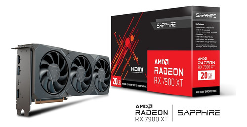 Sapphire Radeon Rx 7900 Xt 20gb Gddr6 Graphics Card