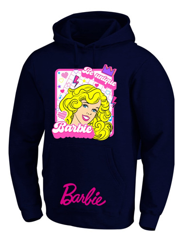 Sudadera Barbie Clasica De Los 80s