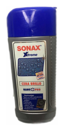 Cera Pulitura Líquida Sonax Cera Brillo Nano Pro Aleman