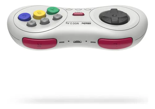 Gamepad M30 Inalámbrico De 8 Bits, 2,4 G, Para Sega Genesis