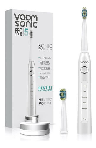 Voom Sonic Cepillo De Dientes Electrico Pro 5 Para Adultos, 