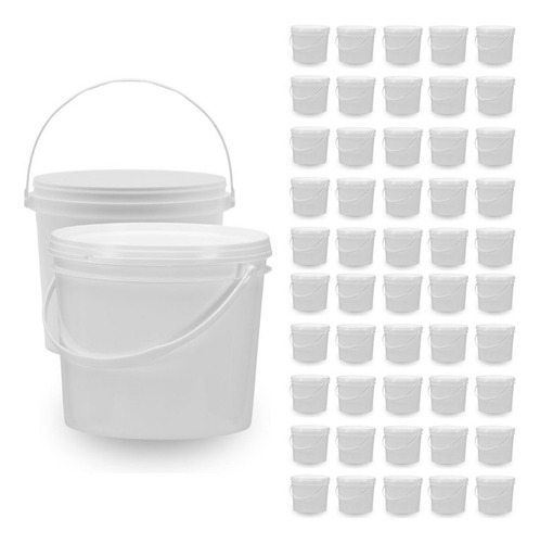 Balde Para Bar Preparo Drinks 1.8l 50 Pçs