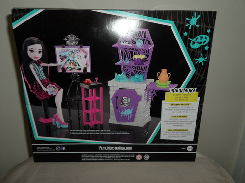 Monster High Draculaura Skulltimate Art Class (Usado)