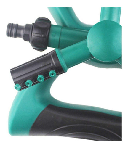 Aspersor De Jardín Rotativo Para Riego Automático 360 Grados