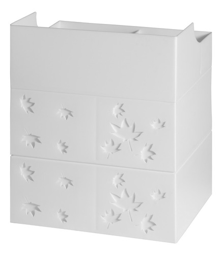 Organizador Práctico De Cosméticos Y Maquillaje Ravena Ivie - Tocador O Baño - 4 Cajones, 3 Niveles, Alto 28.5cm - Color Blanco