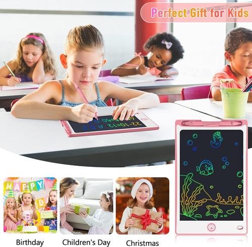 Tableta De Escritura Lcd Hockvill Para Niños De 8.8 Pulgadas