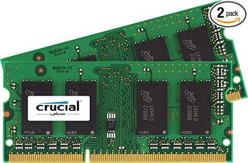 Kit De 8gb Crucial (4gbx2) Ddr3 1600 Mt / S (pc3-12800) 204-