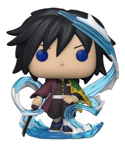 Funko Pop Giyu Tomioka #876 Demon Slayer Edicion Especial Color Giyu Tomioka #876 / Kimetsu No Yaiba / Pilar Agua