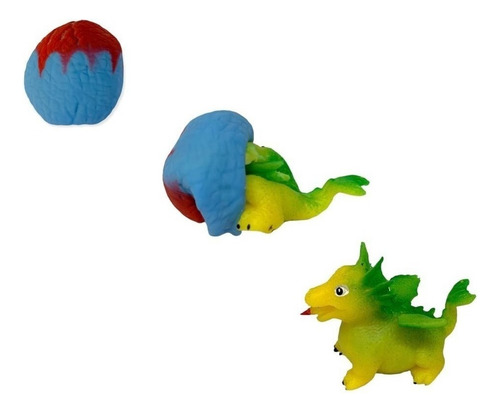 12 unidades de huevos de dragón Surprise Stress Pinch Squishys