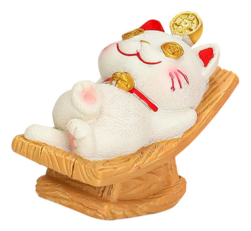 Estatua De Cat Lucky, Adorno De Mesa, Colección, Estilo A