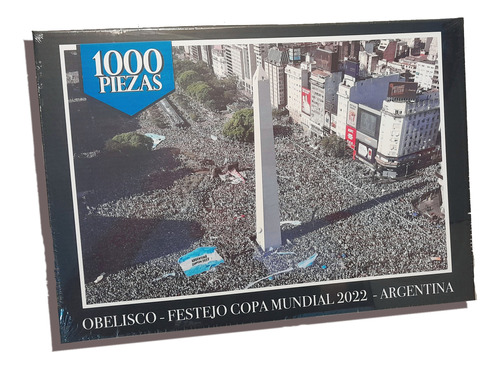 Puzzle 1000 Piezas Festejos Obelisco Copa Mundial 2022 Faydi