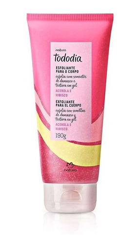 Exfoliante Corporal Acerola E Hibisco Tododia 190g Natura