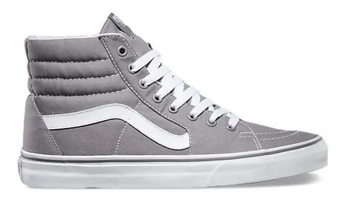 Grey old skool vans high top hotsell