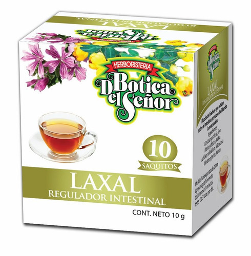 Té Laxal Botica Del Señor 10 Saquitos