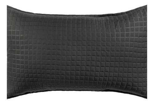 Funda De Almohada Ks Estaño Negro Vianney 88477 Estaño