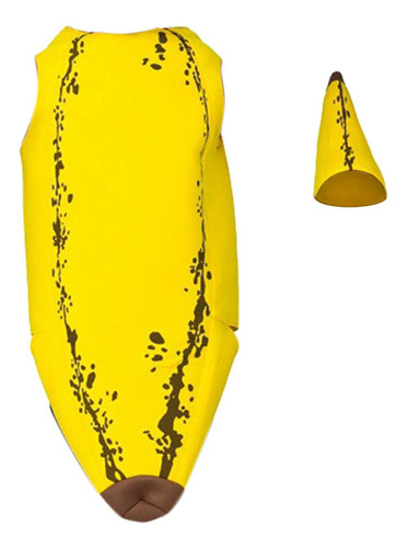 Disfraz De Plátano Para Adultos Y Niños, Traje Decorativo