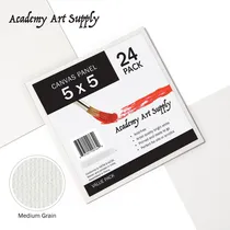 Comprar Academy Art Supply Canvase Panels 100% Algodon Lienzo Blanco