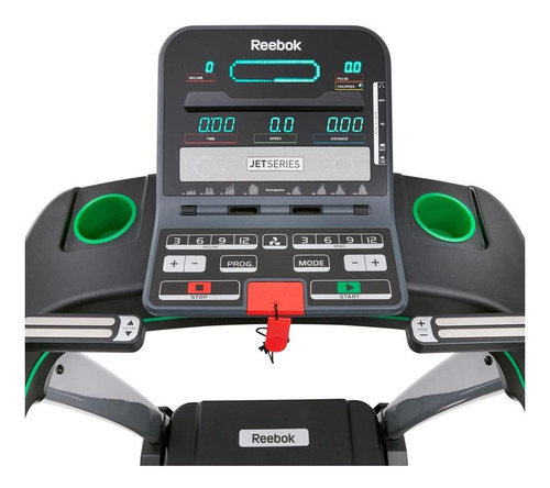 Imagen 3 de 3 de Caminadora eléctrica Reebok Jet 200 120V negra