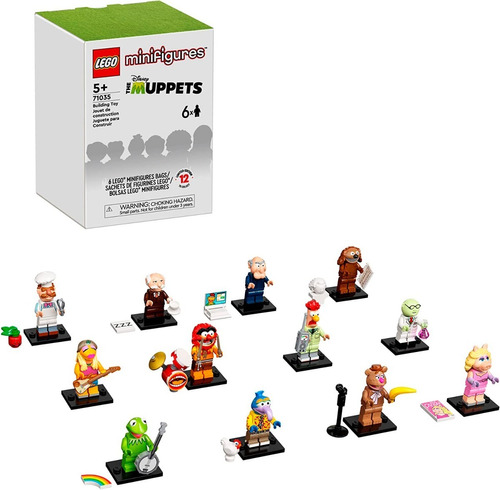 Lego Minifigures Minifiguras The Muppets - 6 Pack 71035