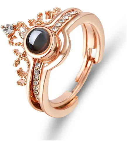 Anillo que proyecta te amo en 100 2025 idiomas