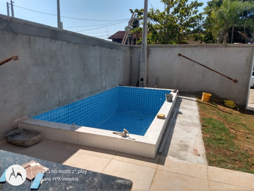 Imagem 2 de 21 de Casa Com Piscina, Área Gourmet Com Churrasqueira, No Jardim Palmeiras Em Itanhaém, Aceita Financiamento Bancário
