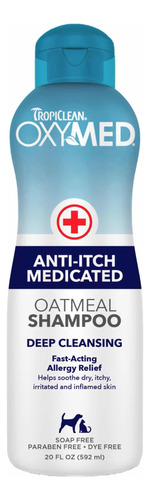 Oxymed Shampoo Mascotas Para Alergias Y Reducción De Picazón