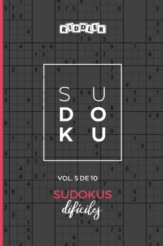 Libro: Sudokus Difíciles (vol. 5 10) (spanish Edition)