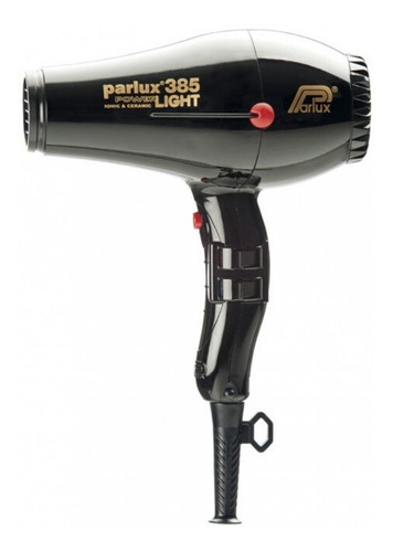 Secador de cabelo Parlux 385 PowerLight preto 220V