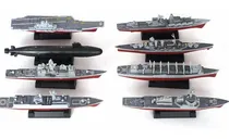Comprar Barcos Buques Submarino Modelismo 4d Plastico Kit 8 Piezas 