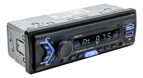 Coche 12v Bluetooth 5.0 Reproductor De Mp3 Usb Receptor