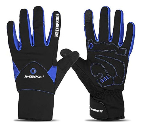 Inbike Guantes De Gel Para Bicicleta De Invierno Con Pantall