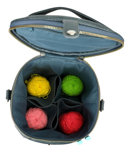 Suporte Organizador De Ganchos De Crochê De Grande