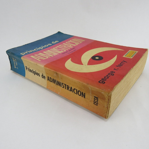 L2978 George R Terry -- Principios De Administracion (Usado)