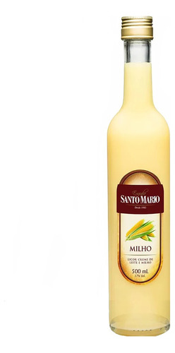 Licor Cremoso De Milho Verde 500ml - Santo Mário
