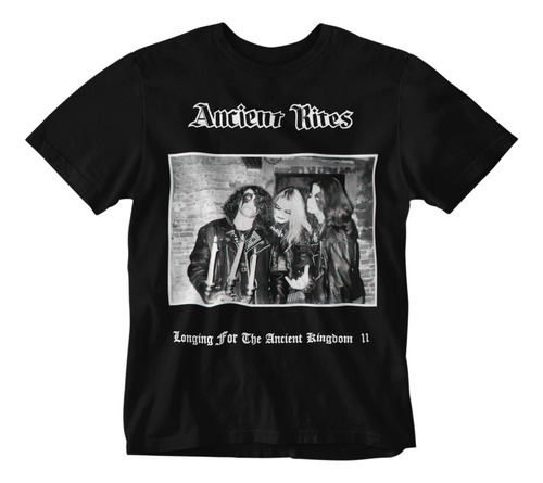 Camiseta Black Metal Ancient Rites C3