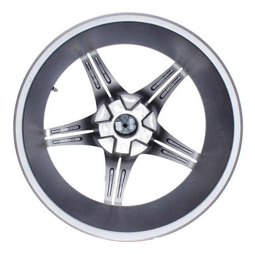 Rin 20 Pul Progresivos 5/112 Vw Mercedez 5 Brazos Premium 1p Color Gris Mate