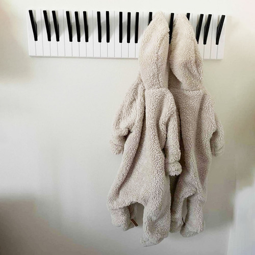 Perchero De Madera Para Piano, Duradero, Montado En La Pared