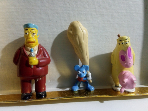 Muñecos Jack -kent Brockman - La Vaca - Daly