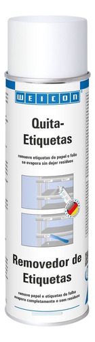 Removedor De Etiquetas Y Adhesivos Spray 500 Ml Weicon Transparente