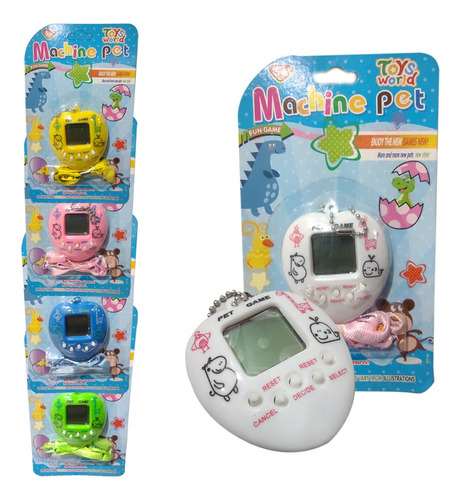 Brinquedo Bichinho Virtual Tamagochi 168 Bichos Atacado