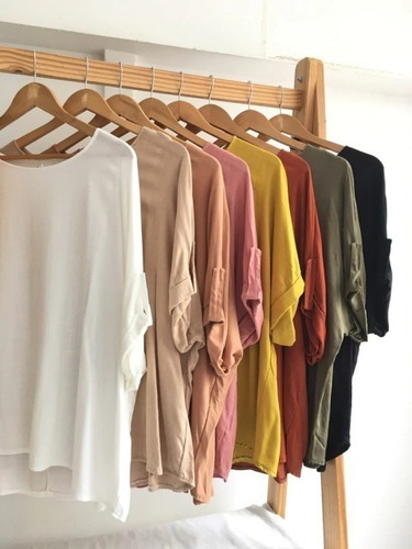 Imagen 7 de 7 de Blusa Lisa Con Boton En Manga - Talle Grande