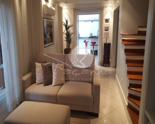 Imagem 2 de 25 de Casa Para Venda No Alphaville Em Campinas - Imobiliária Em Campinas - Ca01073 - 69684293