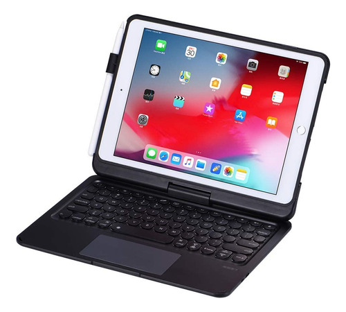 Ini Funda De Teclado Para iPad 10.2 2021 9ª 2020 8ª 2019 7ª,