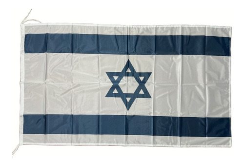 Imagen 1 de 5 de Bandera De Israel * 90x150cm ** Calidad Premium Reforzada **