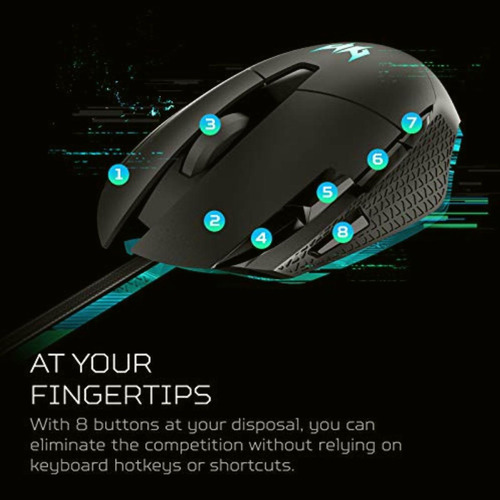 Acer Predator Cestus 315 Ratón Para Juegos Con Sensor